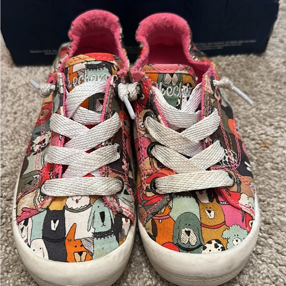Skechers Multicolor Kids Sneakers with Fun Print